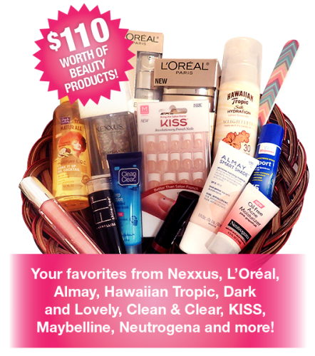 Free Beauty Event’s August 2017 Beauty Basket Giveaway