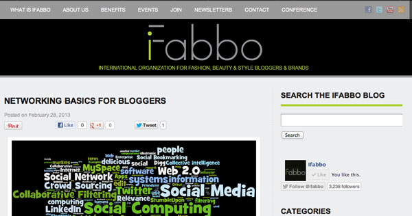 Special: "Networking Basics for Bloggers"