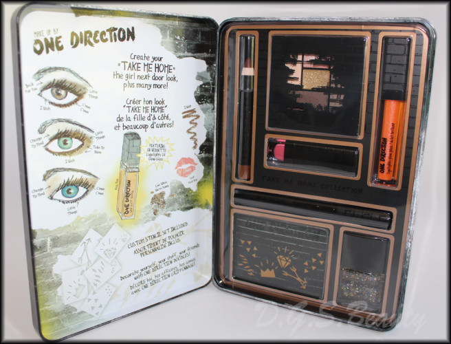 Makeup by One Direction Take Me Home Kit Review & Swatches #makeupby1D